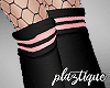 #P- Sneaker + Socks Pink