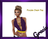 Purple Chain Top