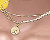 Spring Necklace Gold