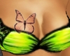 Butterfly Breasts Tattoo