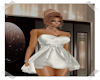 ivory white party dress