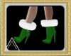 (AL)Christmas BootsGreen