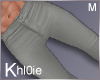 K bello grey pants M