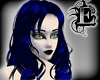 Dark blue Akane hair