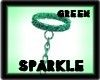 Green Chained Collar