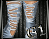 g1 BM ripped jeans