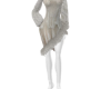 Cream Cocktail Dress