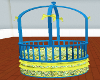 Plaid Circle Crib