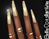 BC BEL NAIL GOLD SPARKLE