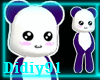[AK]Panda Purple Costume