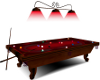 FLASH Pool Table Red