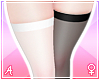A| Split Sheer Stockings