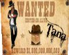 Tana Wanted Poster