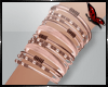 Brie Rose Gold Bangles