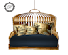 Golden Blue Lounge Swing