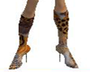 Animal Print Boots