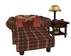 COUNTRY CHAIR w/ OTTOMAN