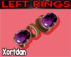 *LK* Amathyst Left Ring