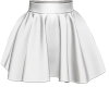 Kim White Skirt