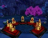 gold thrones
