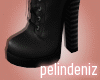 [P] Zoe black boots