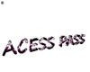 *ML* ACESS PASS 3D text