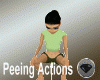 Pee Actions