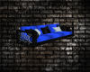 SLG| Blue & Black Sofa