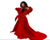 TEF RED  ELEGANT GOWN
