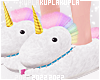 $K Unicorn Slippers