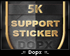 [DX]<3/5K Support.