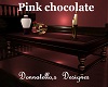 pink choc coffee table
