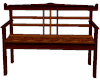 Dark Wood Bench