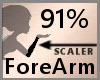 Scale ForeArm 91% F