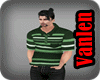 VL**Polo Listas Verde