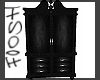 black goth closet
