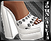CherryRed's White Heels