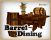 Barrel Dining Set