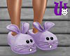 Bunny Slippers F lilac