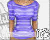 BL| Blue Shirt w Stripes