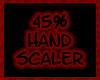м| 45% Hand Scaler