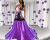 Fenixia Violet Gown