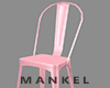 Metal Chair Pink