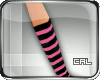 [c] Stripes Glove Pink