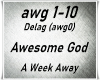 Awesome God