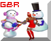G&R Snowman Family