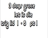 3days grace 