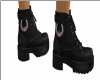 Black Horseshoe Boots F