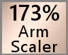 173% Arm Scaler F A