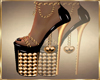 Daly gold heels